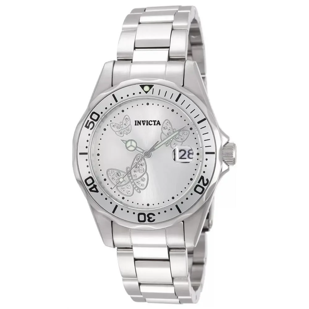 NWT Invicta 12503 Angel | 3-Hand | Silver | Women's Watch